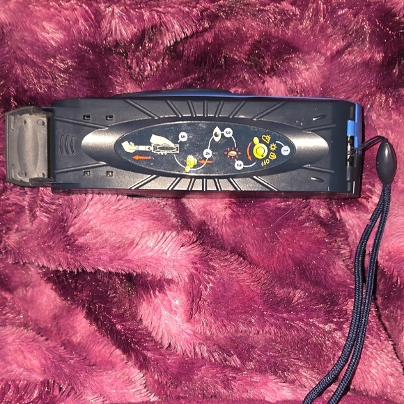 Vintage Polaroid Izone I-Zone Instant Pocket Camera Blue/Yellow - Picture 2 of 4